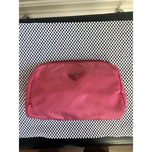 Pink Prada Nylon Pouch - Picture 2 of 8